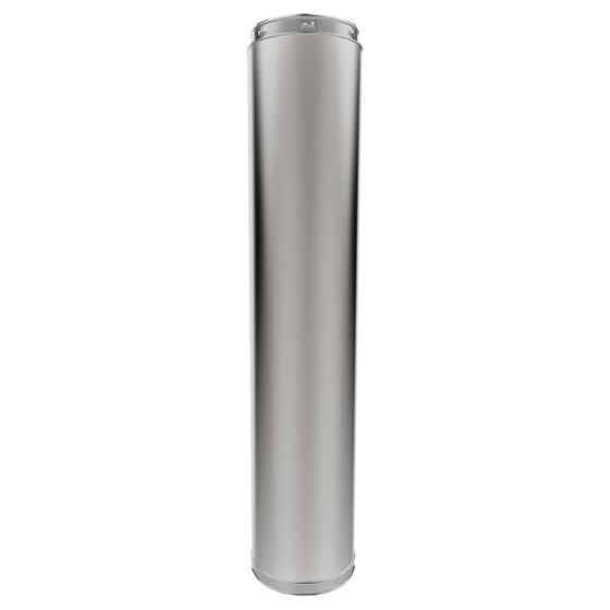 Insulated chimney flue extender #2100 - 7 in x 6 in