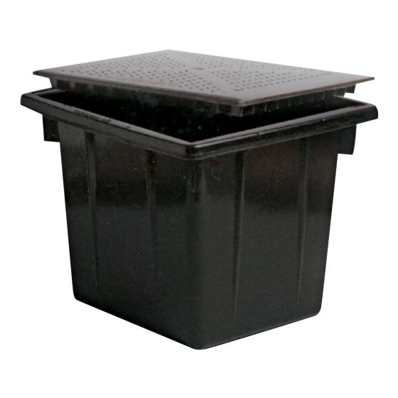 Polyethylene basin