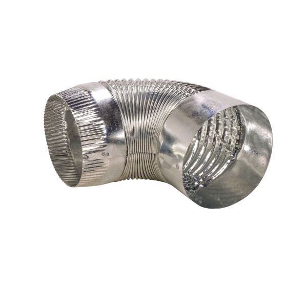 Coude plissé de 90°