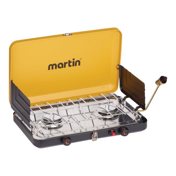 Portable Outdoor Tabletop Propane Stove - 20,000 BTU - Yellow