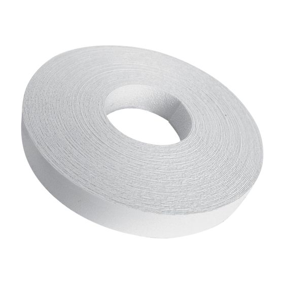 Bande de chant en mélamine, 13/16 " x 25', blanc