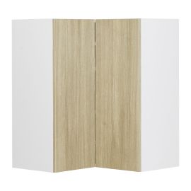 Caisson sup&eacute;rieur de coin 2 portes, Beaut&eacute; Naturelle, bois, 24" x 30" x 12 1/2"