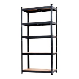 &Eacute;tag&egrave;re, 5 tablettes, m&eacute;tal, 70" x 35" x 15"