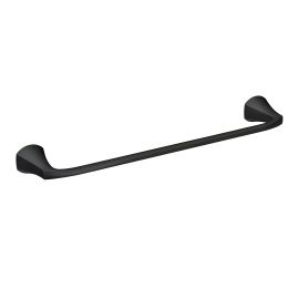 Lindor Towel Bar - 24&rdquo; - Matte Black