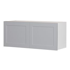Caisson sup&eacute;rieur de frigo 2 portes, Shaker, gris, 33" x 14" x 12 1/2"