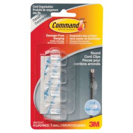 Crochet COMMAND pour fil rond