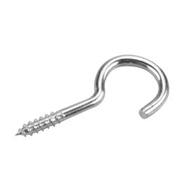 Screw Hook - Zinc - 4/Pkg - 2 3/4"