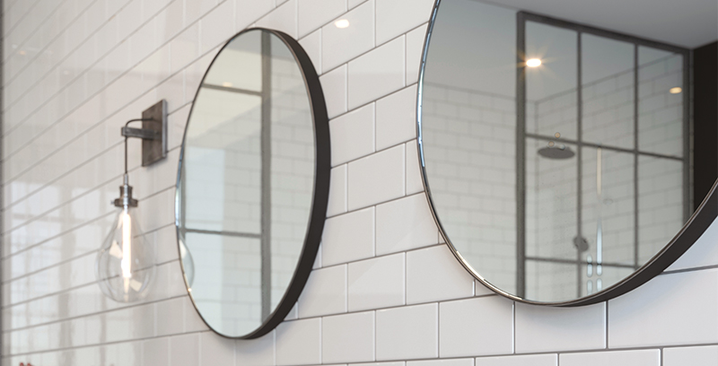 Round mirrors