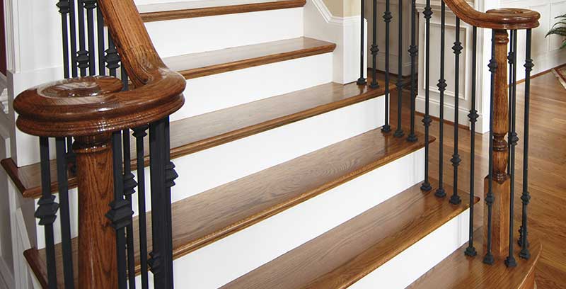 Traditional interior staircase BMR