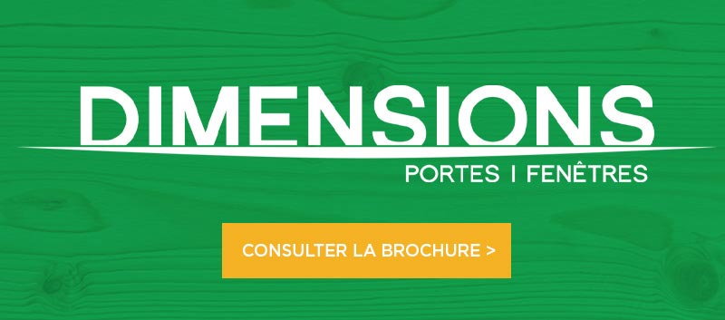 Consultez la brochure Dimensions portes et fenêtres - BMR