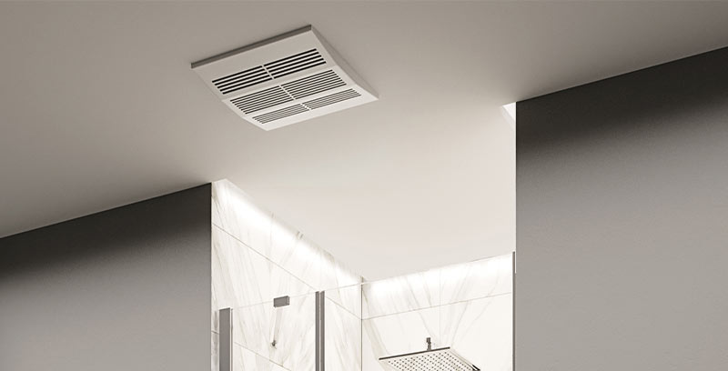 Ventilateur de plafond pour salle de bain 