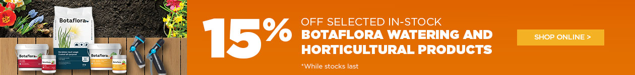 Save 15% on Botaflora watering and horticultural products - Potvin & Bouchard