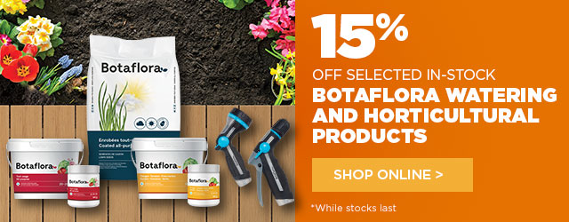 Save 15% on Botaflora watering and horticultural products - Potvin & Bouchard