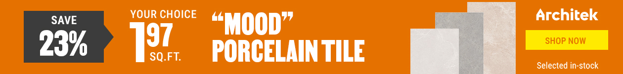Save 23% on Mood procelain tile - Potvin & Bouchard