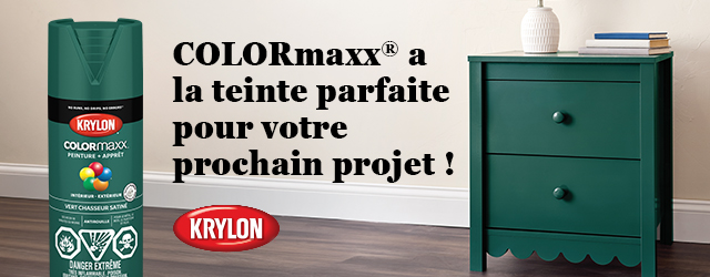 COLORmaxx a la teinte parfaite pour votre prochain projet!