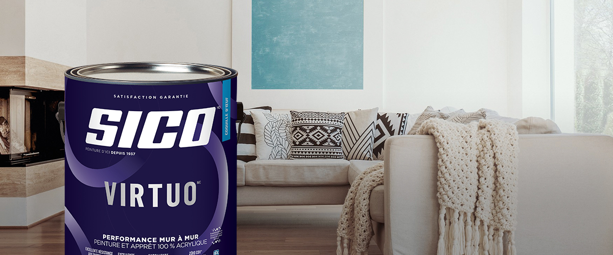 Rabais de 25% sur les peintures Sico Virtuo sélectionnées