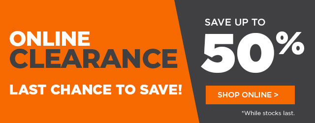 Online clearance 50% off selected products - Potvin & Bouchard