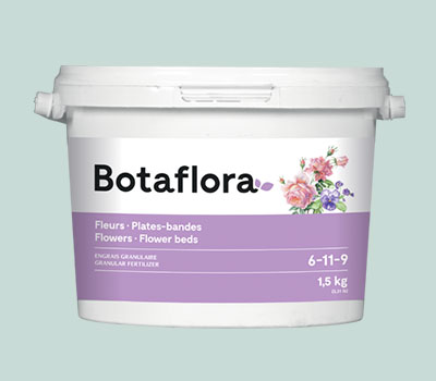 Botaflora 6-11-9 granular flower fertilizer | Potvin & Bouchard