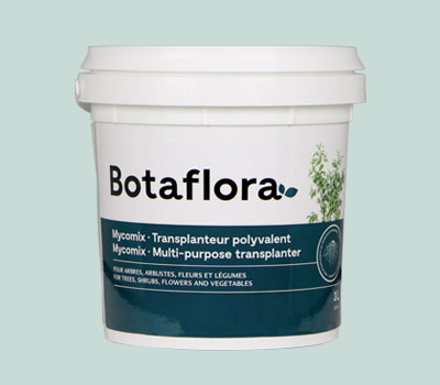Botaflora multi-purpose transplanter with mycorrhizae | Potvin & Bouchard